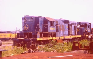 ORIGINAL EKTACHROME SLIDE BALTIMORE & OHIO RR GP-9 #6564 CUMBERLAND, MD 9/79 - Bild 1 von 1
