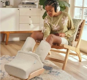 Homedics Luxe Compresión Masajeador de Pies y Pantorrillas Bota de Masaje FMS-502HGY FreePost - Imagen 1 de 4