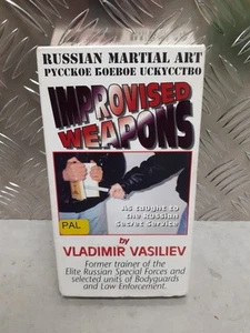 Improvised Weapons Vladimir Vasiliev Russian Martial Art VHS - Picture 1 of 2