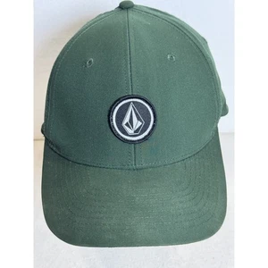 Cappello berretto verde Volcom Flexfit baseball golf pattinaggio surf L/XL - Foto 1 di 10