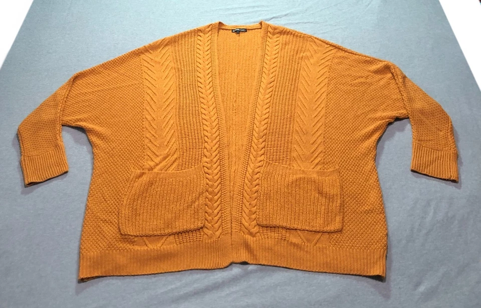 Кардиган женский Charlotte Russe 1X Boho Academia Lounge женский бабушка коричневый - Изображение 1 из 4