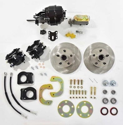 71 Ford Fairlane Torino Ranchero power front disc brake conversion kit  - Image 1 of 4