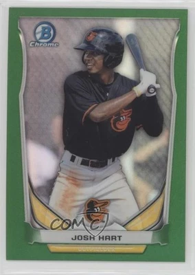 2014 Bowman Draft Top Prospects Chrome Green Refractor /150 Josh Hart #CTP-57 - Image 1 of 2
