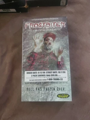 Bugged And Frostbiter VHS Tape 1996 EP Screener Promo Release  - Image 1 of 4