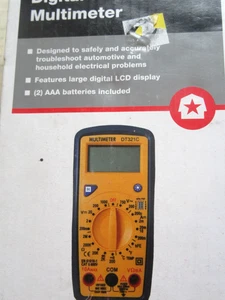 Multímetro de mano con sonda de temperatura DT321C - Imagen 1 de 4