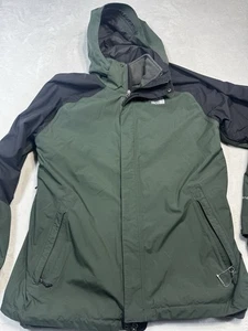 The North Face Hyvent Jacket 3 In 1 Full Zip Gray Green With Zip Liner Men Sz XL - Picture 1 of 12