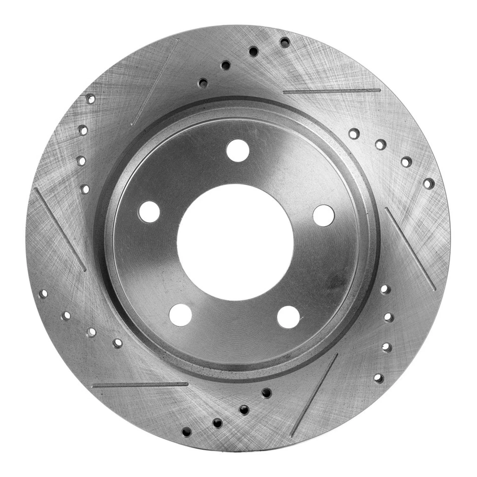 For Mazda 626 1998-2002 Brake Disc Driver OR Passenger Side | Single Piece Rear - Image 1 of 4