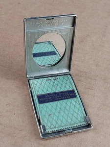 Vintage Fracy Allumettes "For Thy Lips" Lippenstift Etui mit Spiegel Lippenstiften Buch - Bild 1 von 14