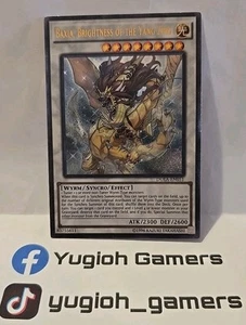 YUGIOH BAXIA BRIGHTNESS OF THE YANG ZING DUEA-EN051 ULTIMATE UNLIMITED LIGHT PLA - Picture 1 of 2