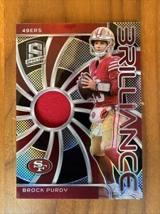 Panini Spectra 2024 - Brilliance Brock Purdy #BRI-BPY/99 (MEM) - Imagen 1 de 2