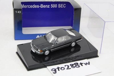 AUTOart escala 1:43 Mercedes-Benz 500 SEC (C126) Negro Metálico (56211) Foto 1 de 4