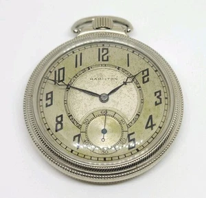 1929 Hamilton Model 2 Grade 974 Special 16J 16S 10K Gold Filled Pocket Watch - Picture 1 of 9