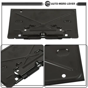 For Chevelle Impala Caprice 1968-1972 Black License Plate Tag Bracket Rear - Picture 1 of 15