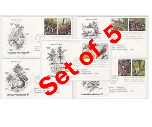 TurtlesTradingPost- Pine Forest - 2002 #3611a-j FDC- Artcraft Variety Cachet - Picture 1 of 3