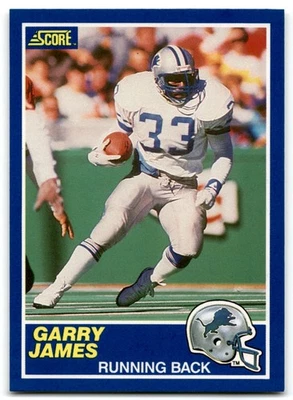 1989 Score Garry James Detroit Lions #94 - Image 1 of 2