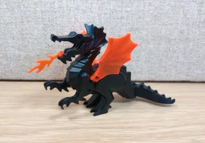 Vintage Lego Castle Fright Knights Black Dragon 6129c04 From 6097 6047 6007 4818 - Picture 1 of 7
