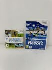 Nintendo Wii Sports (unopened) + Wii Sports Resort - Excellent