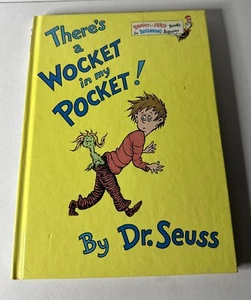There's a Wocket in my Pocket 1974 Dr. Seuss Beginner Book 1st Ed. Book Club - Imagen 1 de 6