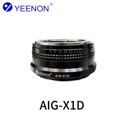 YEENON NIKON AIG mount lens to HASSELBLAD X1D Camera AIG - X1D Adapter - Image 1 of 3