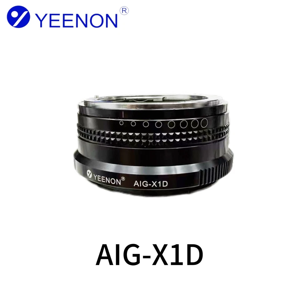 YEENON NIKON AIG mount lens to HASSELBLAD X1D Camera AIG - X1D Adapter - Image 1 of 3