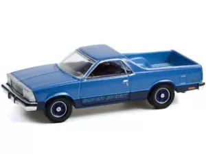 CHEVROLET El Camino SS + Pneumatici di ricambio - 1980 - bluemetallico - luce verde 1:64 - Foto 1 di 6