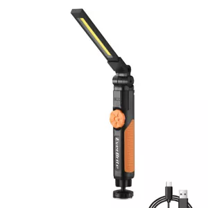 EverBrite 800LM LED Work Light Magnetic Hanging Hook Rechargeable COB Flashlight - Picture 1 of 12
