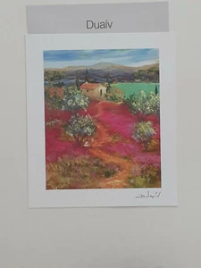 Duaiv Arrivee au Lac 2015 Park West Seriolithograph - Picture 1 of 3