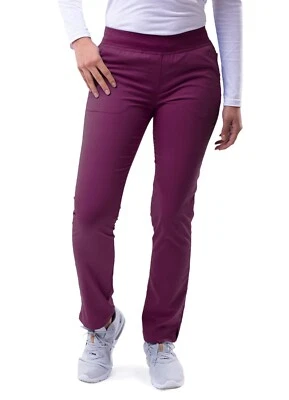 Adar Pro Scrubs For Women - Skinny Leg Yoga Scrub Pants - P7102P - Image 1 of 4