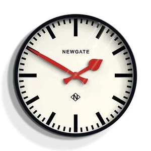 Newgate Putney Clock Black - Picture 1 of 4