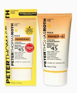 Peter Thomas Roth Max Mineral Tinted Lightweight Cream SPF 45,  50 mL/ 1.7 oz