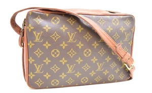 Auth Louis Vuitton Sac Bandouliere Crossbody Bag Monogram Canvas M51364 LV 48423 - Picture 1 of 22