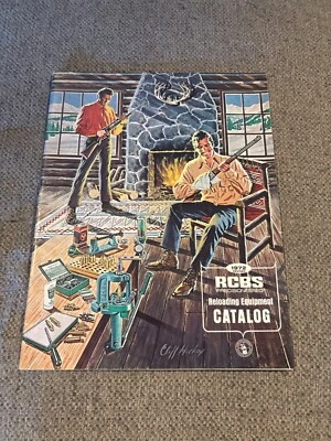 Catálogo de equipos de recarga RCBS revisado de colección 1972 Foto 1 de 4