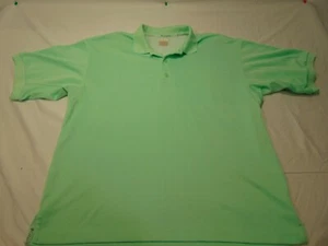 Columbia PFG Polo Shirt Mens size Med Green Fish Fishing Gear Outdoors EUC - Picture 1 of 7