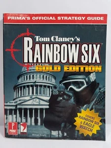 Tom Clancy PC Rainbow Six Gold Eagle Watch Edition Prima Strategy Guide Book - Picture 1 of 3