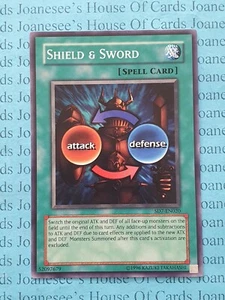 Tarjeta SD7-EN020 Escudo y Espada Yu-Gi-Oh (Unl) Nueva - Imagen 1 de 3