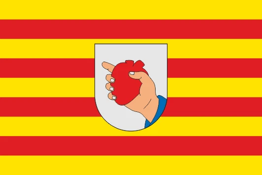 Adesivo Manacor (Spagna) Bandiera 15 x 10 cm Adesivo Auto Sticker - Immagine 1 di 1