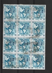 1951  EDIFIL 1091  BLOQUE DE 12   USADOS - Bild 1 von 1