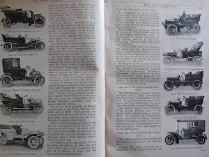 Kraftwagen alt antik Artikel 1905 Panhard Mercedes Daimler Humber Oldsmobile - Bild 1 von 5