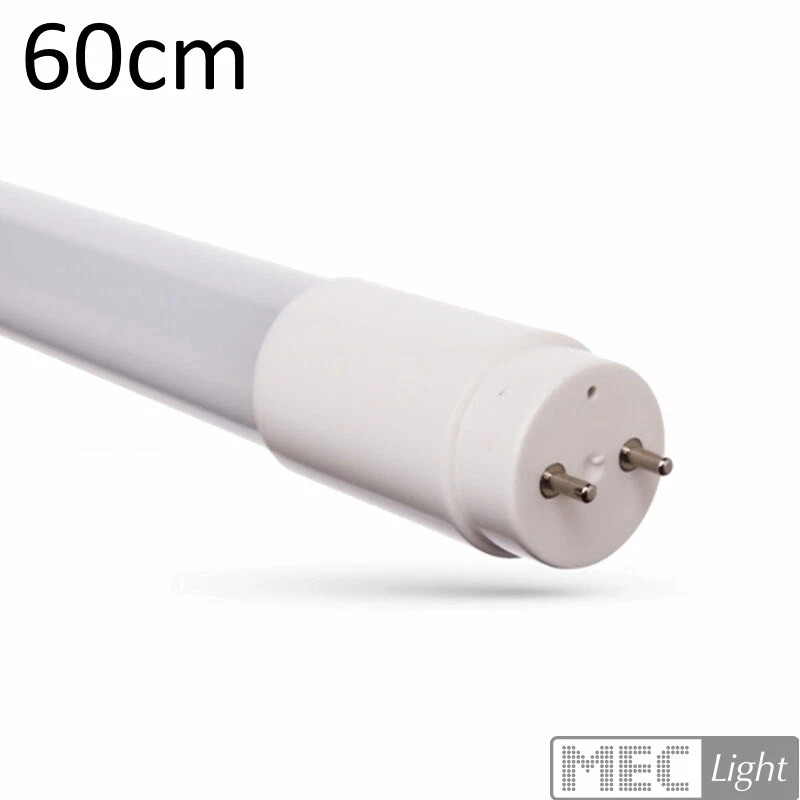 60cm T8 Tubo De LED / Fluorescente 10W 900Lm Neutro Blanco 4000K Con Starter - Imagen 1 de 1