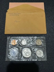 (1) 1962 US MINT PROOF SET, w/ 90% SILVER COINS, in ALL OGP, GREAT COINS!!! - Picture 1 of 6