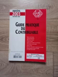 Guide pratique du contribuable 2003 Poitou Charentes 