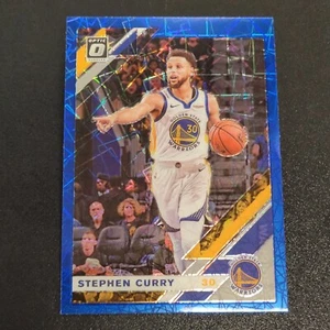 Stephen Curry 2019-20 Panini Donruss Optic Blue Velocity Holo Prizm #8 ~Warriors - Picture 1 of 2