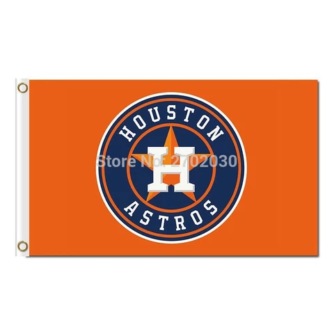 Houston Astros Flag 3x5ft Banner Polyester Baseball World Series astros025 Cover