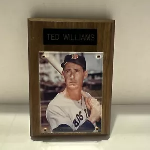 "Placa Ted Willams de mis jugadores favoritos, nueva en Jersey 6""x4""" - Imagen 1 de 2