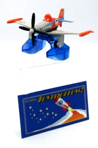 Disney Pixar Planes - Dusty D7 - Moving Propeller Mattel 2013 Loose 3" Toy - Picture 1 of 1
