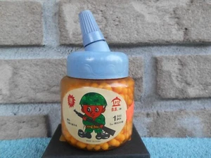 VINTAGE CHINA AIRSOFT ORANGE BB'S. 6MM 1000 COUNT. - Picture 1 of 5