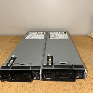 Lot 2 HPE Proliant BL460C G10 2SFF 2x Xeon Gold 6130 No Ram - Picture 1 of 9