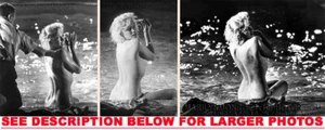 MARILYN MONROE Unseen NUDESWiM SHOOT 3xRARE 8x10 PHOTOS - Bild 1 von 1