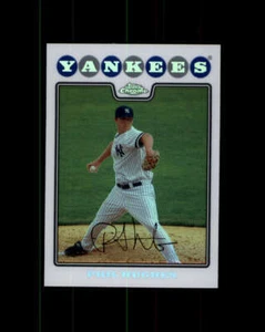 2008 Topps Chrome Refractors #48 Phil Hughes (ref 163882) - Picture 1 of 2