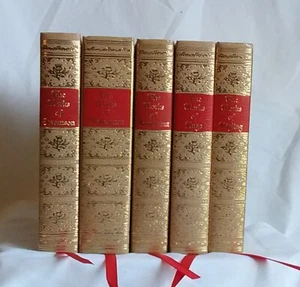 5 Books - Fine Bindings - Shakespeare, Hugo, Kipling, Stevenson, Maupassant - Picture 1 of 10